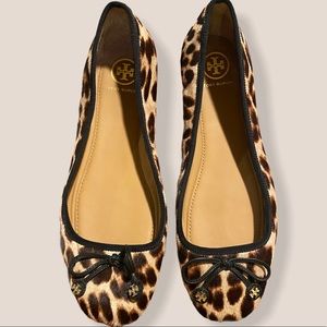 Tory Burch Leopard Laila Ballet Flat